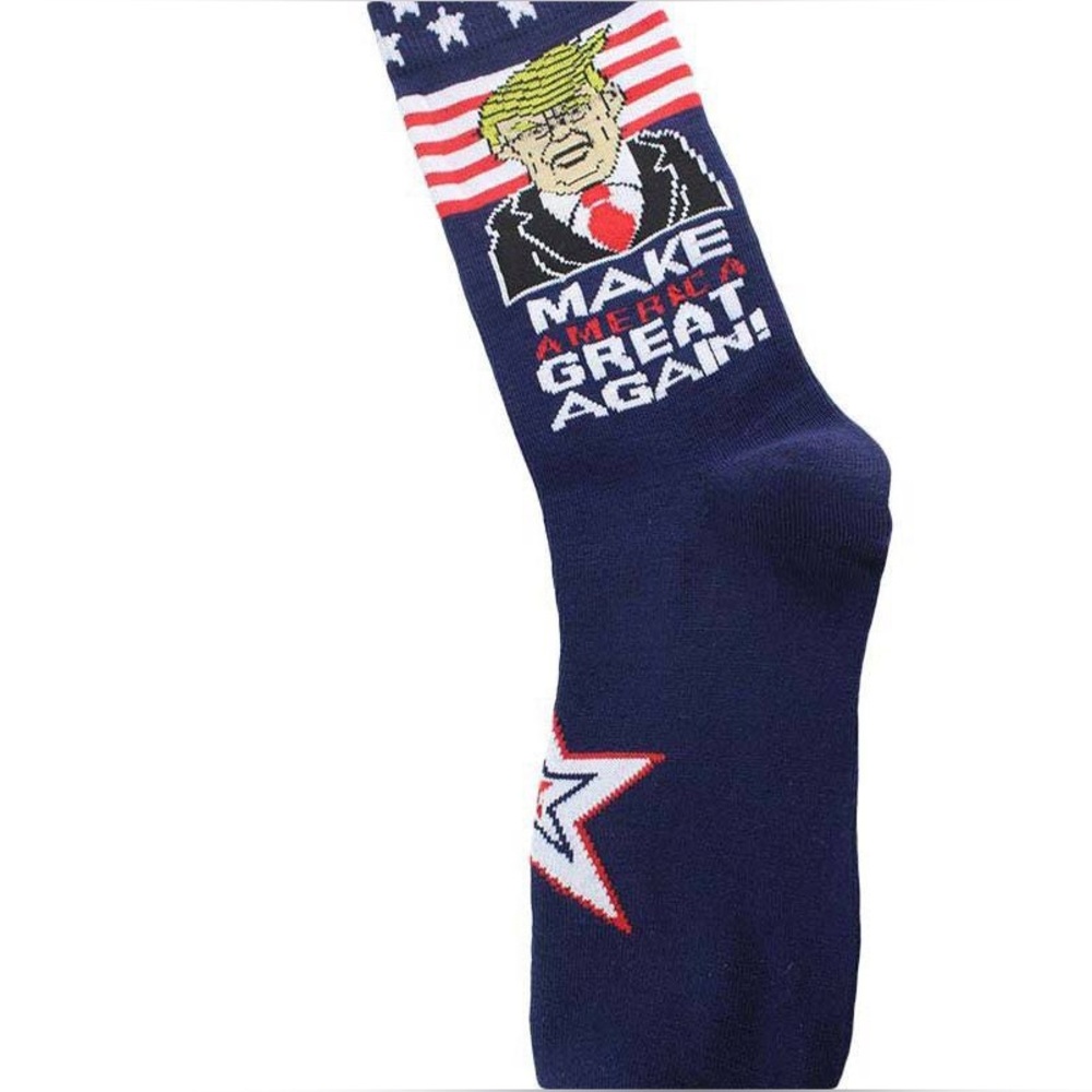 🇺🇸Trump Make America Great Again! Stars & Stripes Unisex Socks!